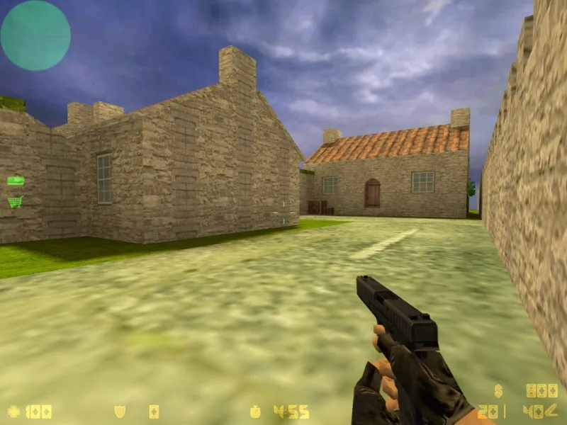 Скриншот  Карта de_escape_alpha для CS 1.6: точки, маршруты, .nav для ботов и оптимизация