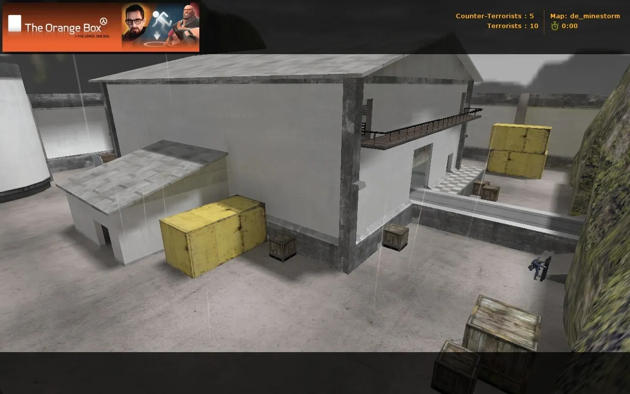 Скриншот  Карта de_minestorm для CS 1.6 - Тактическое сражение в минном аду