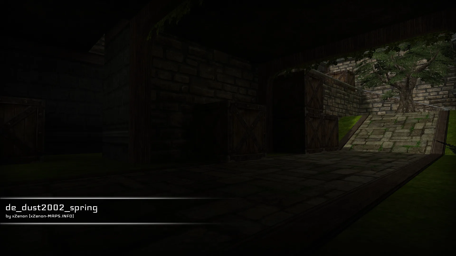 Скриншот  Карта de_dust2002_spring_b1 для CS 1.6: быстрый обзор, точки, тактика, .nav, оптимизация