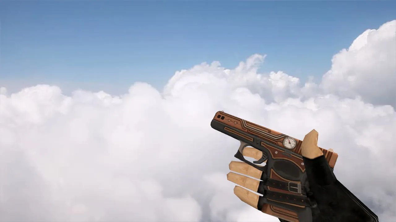 Скриншот Модель «Glock Punk» для CS 1.6 - Скачай уникальный скин