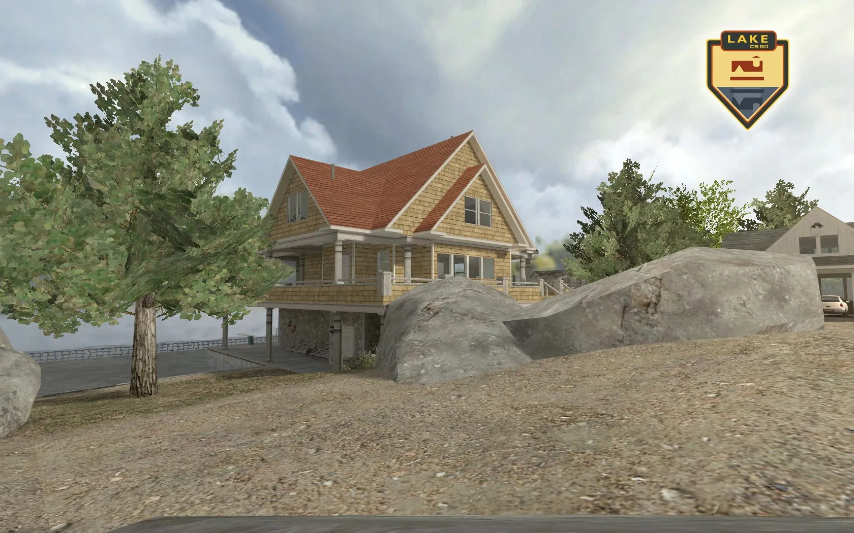 Скриншот Карта «de_lake_csgo» для CS 1.6