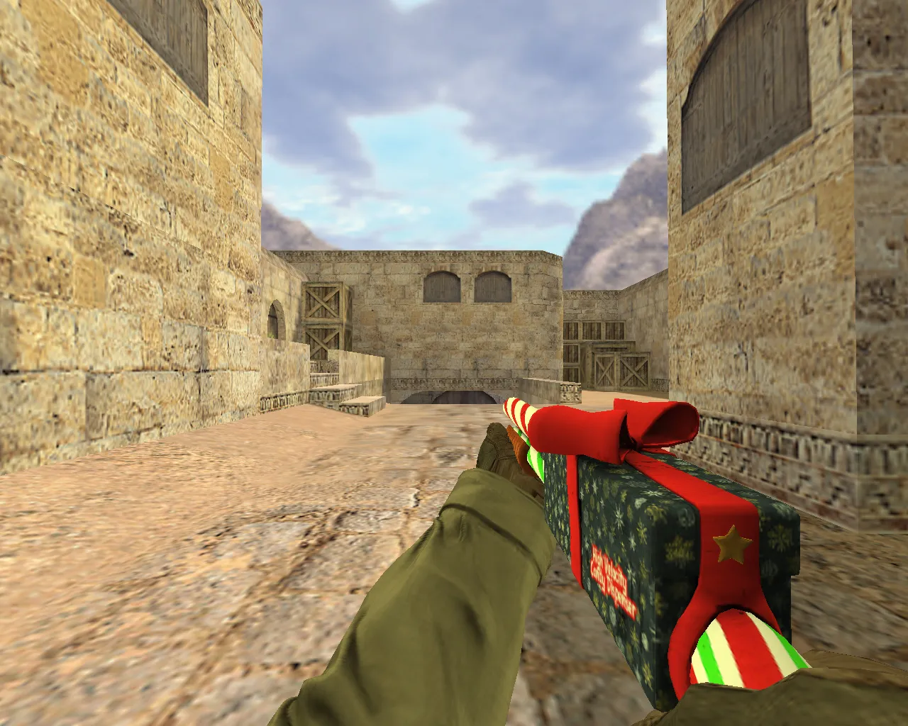 Скриншот Модель «М3 Новогодний подарок» для CS 1.6 - Скачай бесплатно