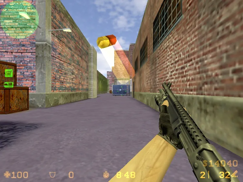 Скриншот  Dinamic Shells: модель гильз для CS 1.6 с анимацией осмотра, звуками и точной графикой