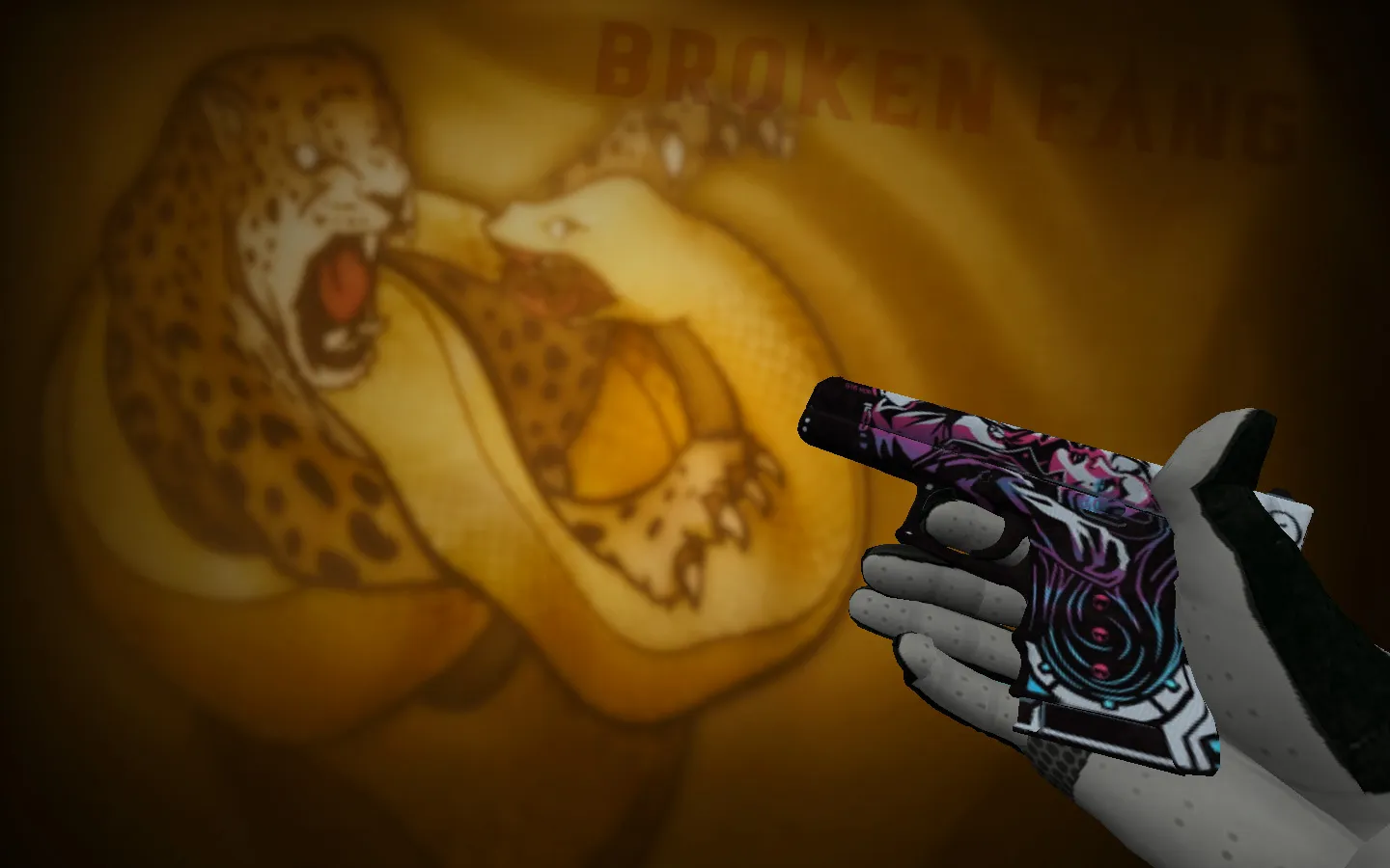 Скриншот  Пак скинов из операции «Сломанный Клык» для CS 1.6: v_/p_/w_ модели, звуки, анимация осмотра и готовые файлы