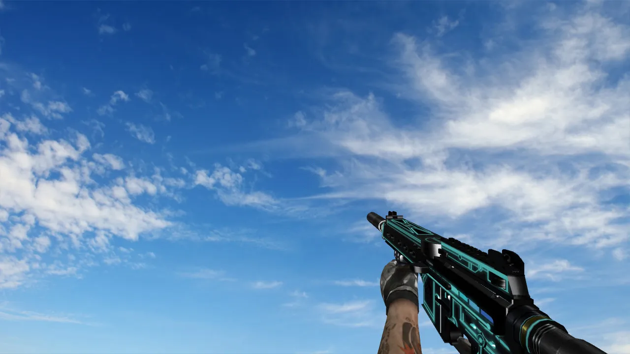 Скриншот Модель «TRON AR57» для CS 1.6 - Качественная замена P90