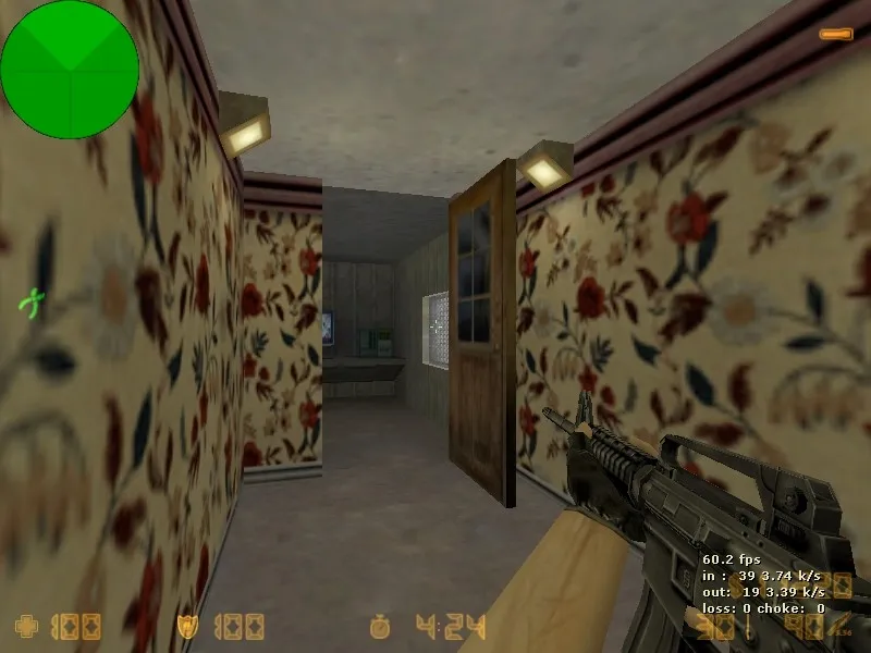 Скриншот  Карта «7lep» для CS 1.6: тактические точки, баланс сторон, .nav и оптимизация под стабильный FPS