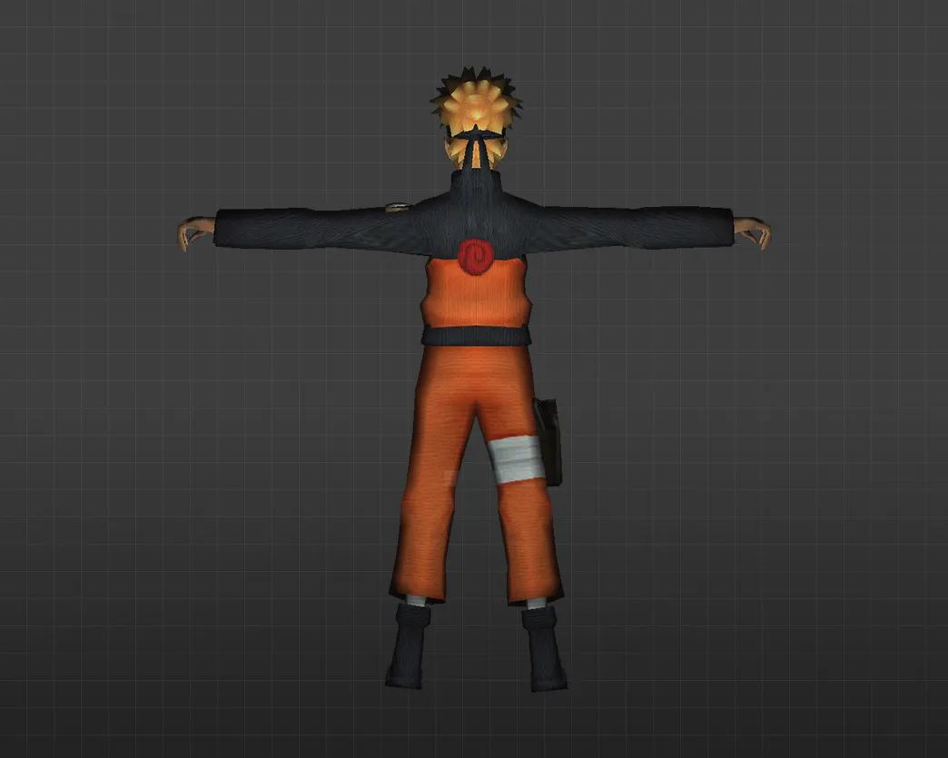 Скриншот Модель «Наруто» для CS 1.6 — уникальный аниме скин для игроков