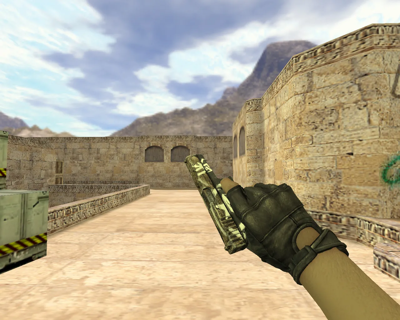 Скриншот Модель «Glock Пустынный повстанец» для CS 1.6 - Скачать