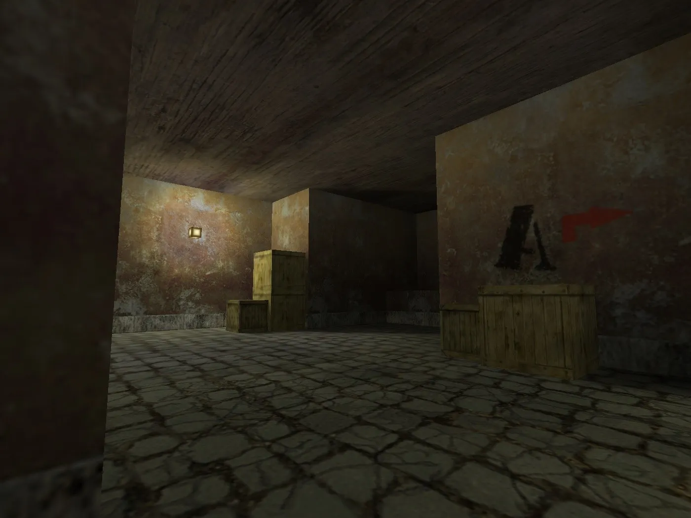 Скриншот  de_gratte карта для CS 1.6: точки, маршруты, оптимизация и .nav для ботов