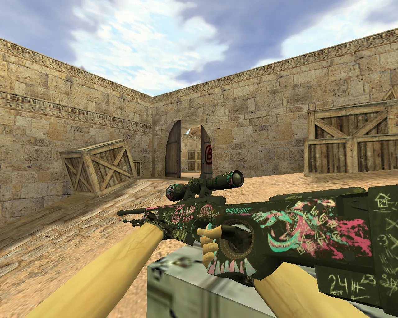 Скриншот Модель AWP Fever Dream для CS 1.6 - Качество и Уникальность