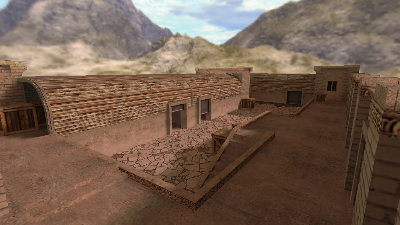 Скриншот  de_afghn_beta для CS 1.6: описание карты, точки, баланс сторон, .nav и оптимизация