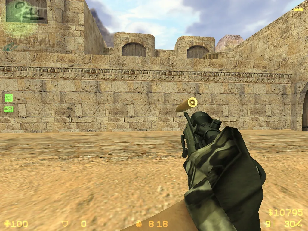 Скриншот  Модель «.50 Shell» для CS 1.6: v_/p_/w_ гильза, звуки, анимация осмотра и качество текстур