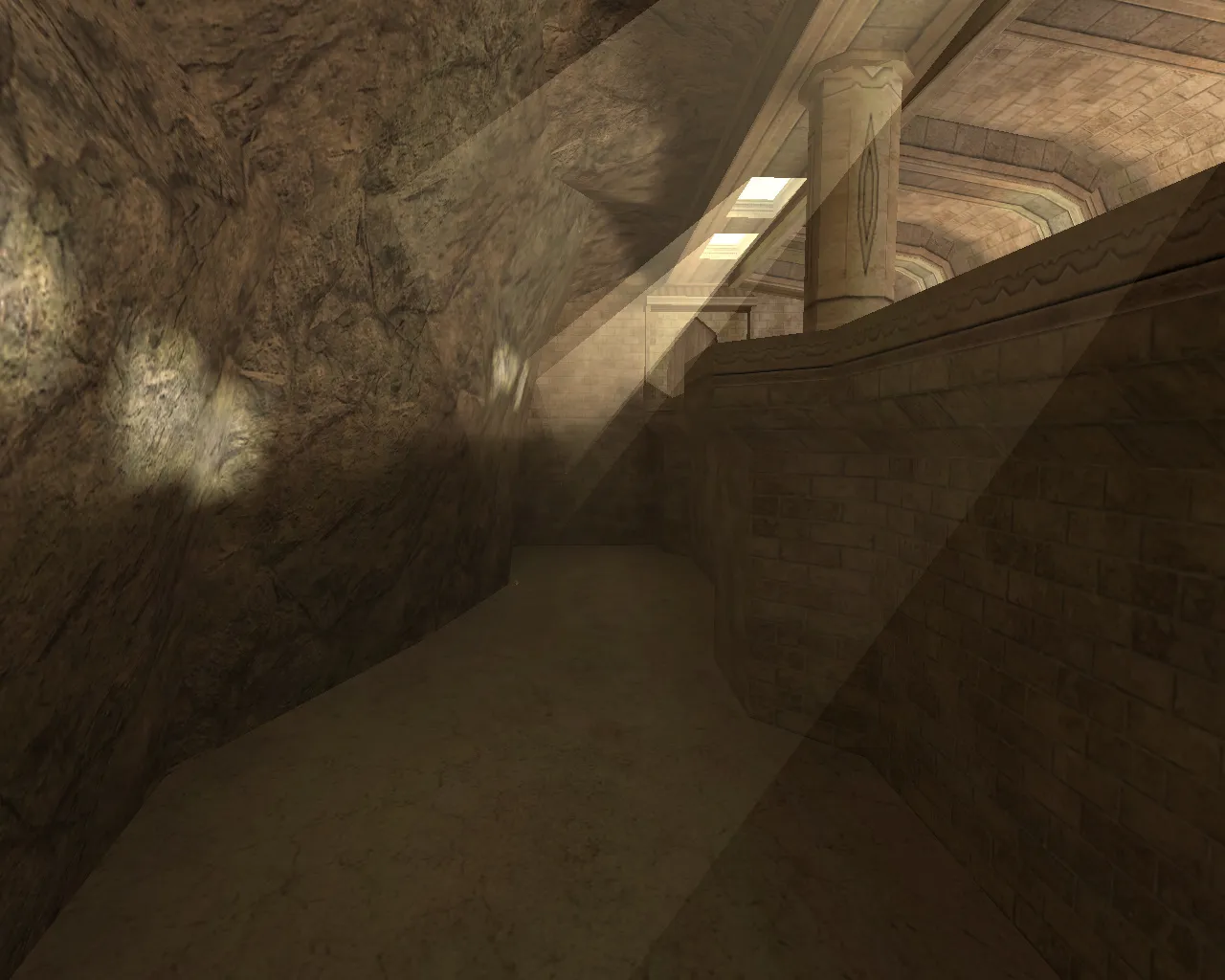 Скриншот  Карта 1hp_freak для CS 1.6: ножевой режим, точки и тактики, .nav для ботов, оптимизация wpoly/epoly