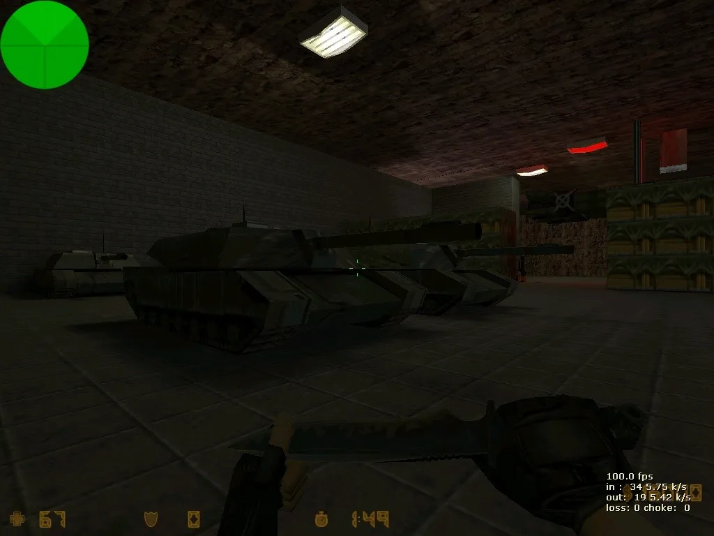 Скриншот Карта «de_milicia» для CS 1.6