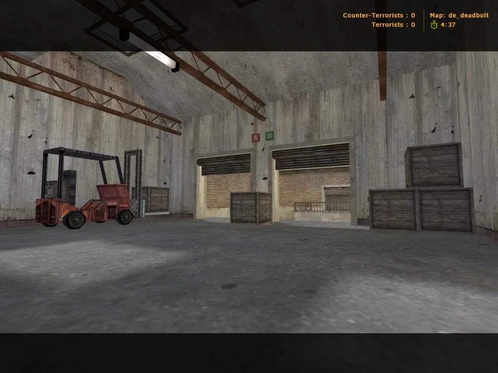 Скриншот  de_deadbolt для CS 1.6: тактика за CT и T, точки, навигация ботов, оптимизация карты