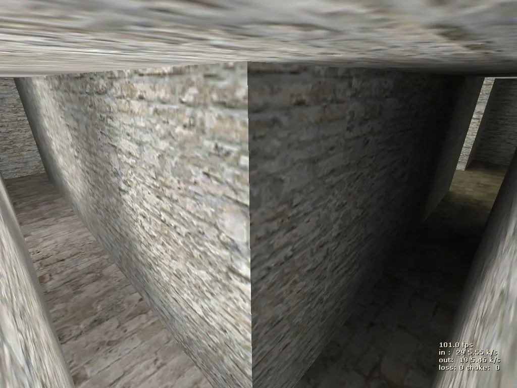 Скриншот  Карта de_aztec_sleek для CS 1.6: баланс сторон, точки, .nav, оптимизация wpoly/epoly