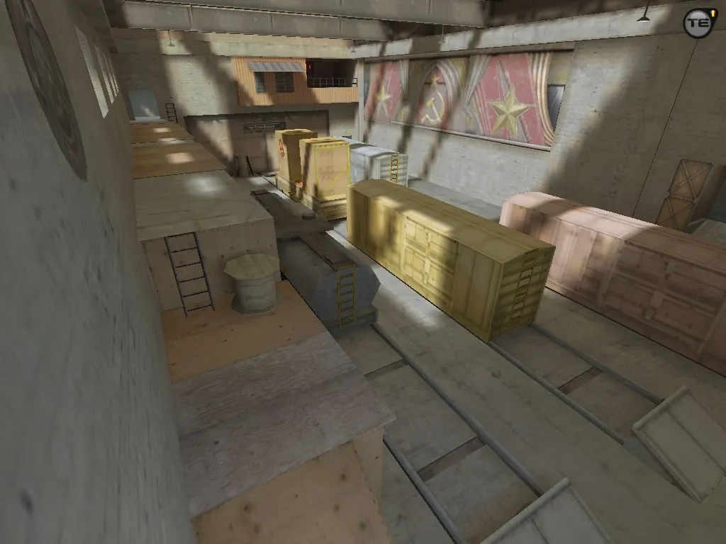 Скриншот  css_train_go — DE карта для CS 1.6: точки, раунды, .nav для ботов, оптимизация wpoly/epoly