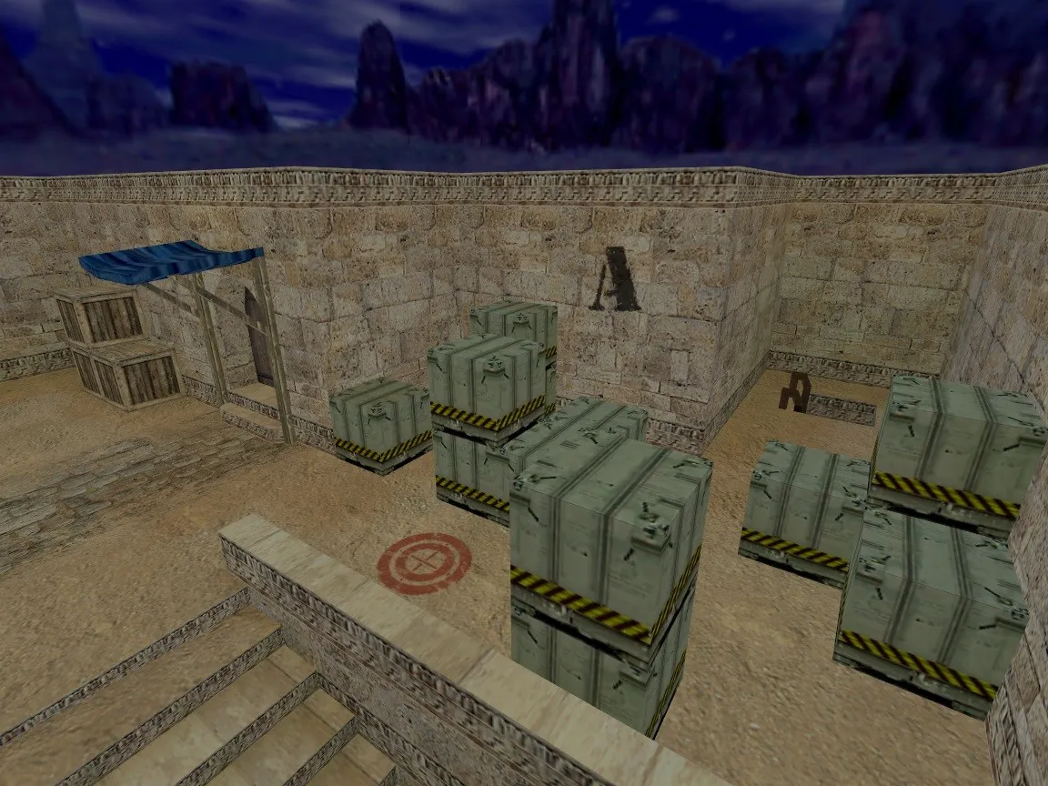 Скриншот Карта «de_lietah» для CS 1.6