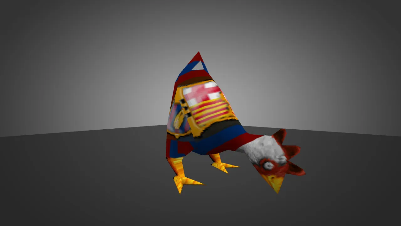 Скриншот Модель «Barcelona Chicken» для CS 1.6 - Уникальное дополнение для вашего скина