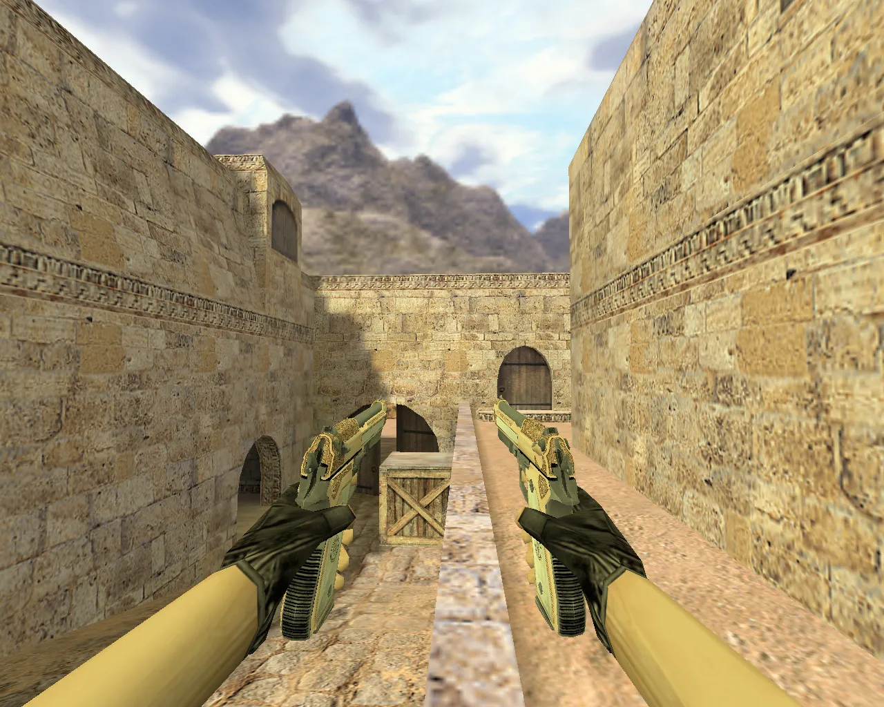 Скриншот Модель «Dual Elites Золотой картель» для CS 1.6 - высокое качество