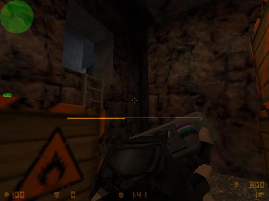 Скриншот  Карта «de_wrong_base» для Counter-Strike 1.6 - Тактика и особенности