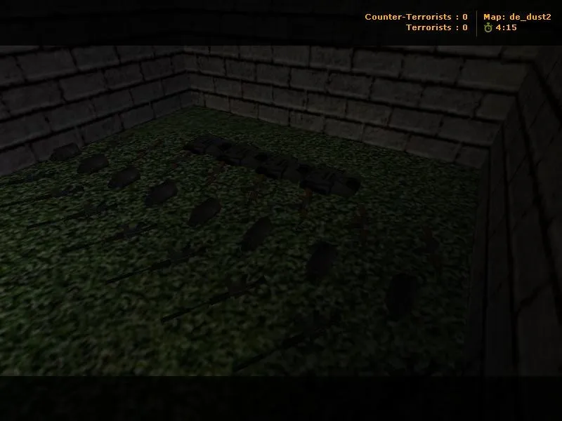 Скриншот  Карта de_dust2_viharsziget для CS 1.6: точки, рауты за Т и КТ, .nav для ботов