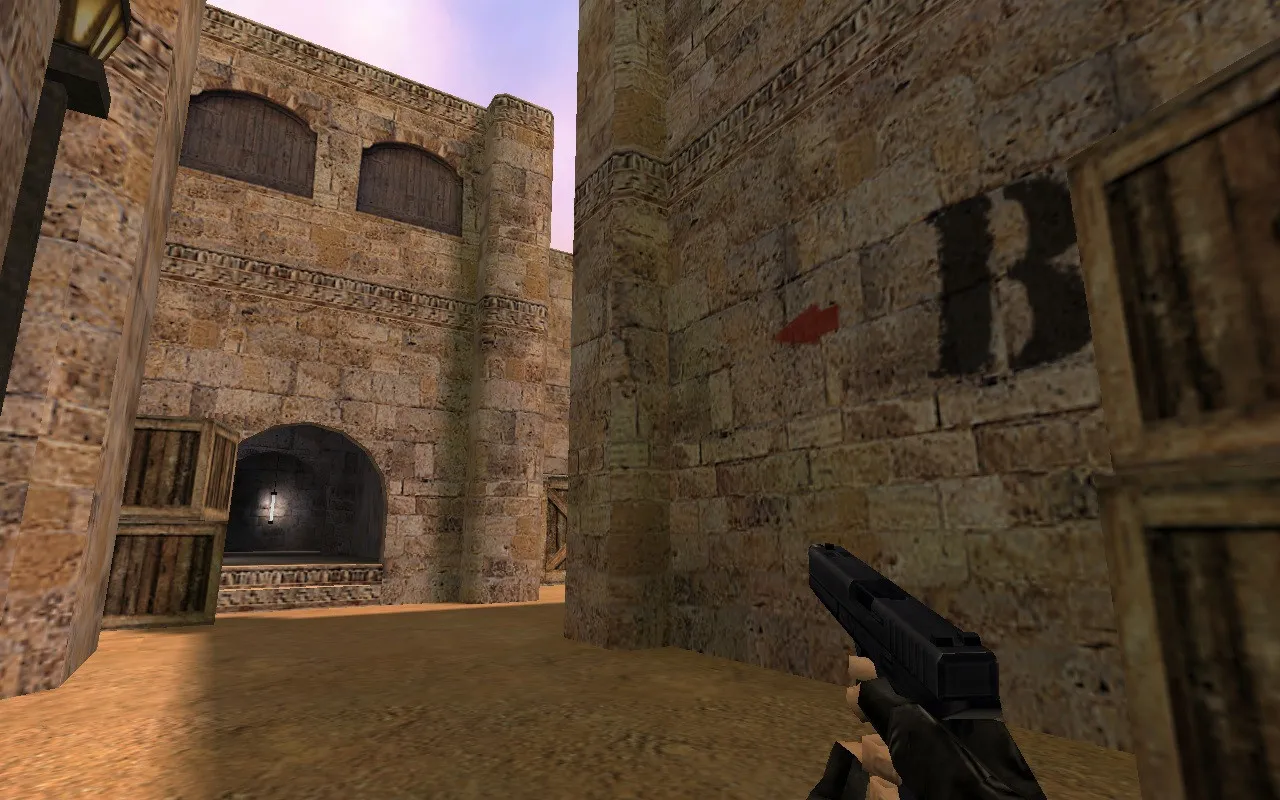 Скриншот  Карта de_sandstone_v4 для CS 1.6: подробное описание и особенности