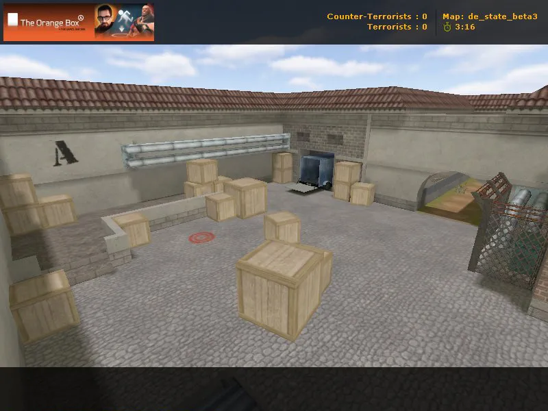 Скриншот  Карта «de_state_beta3» для CS 1.6 - Тактическая карта с уникальными особенностями