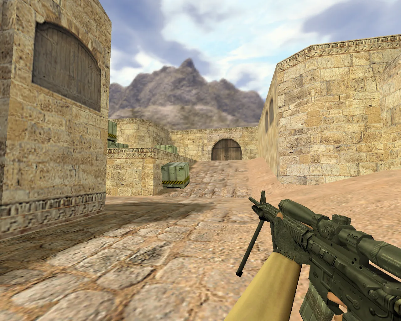 Скриншот Модель «М16А4 с оптикой» для CS 1.6 - подробности и загрузка