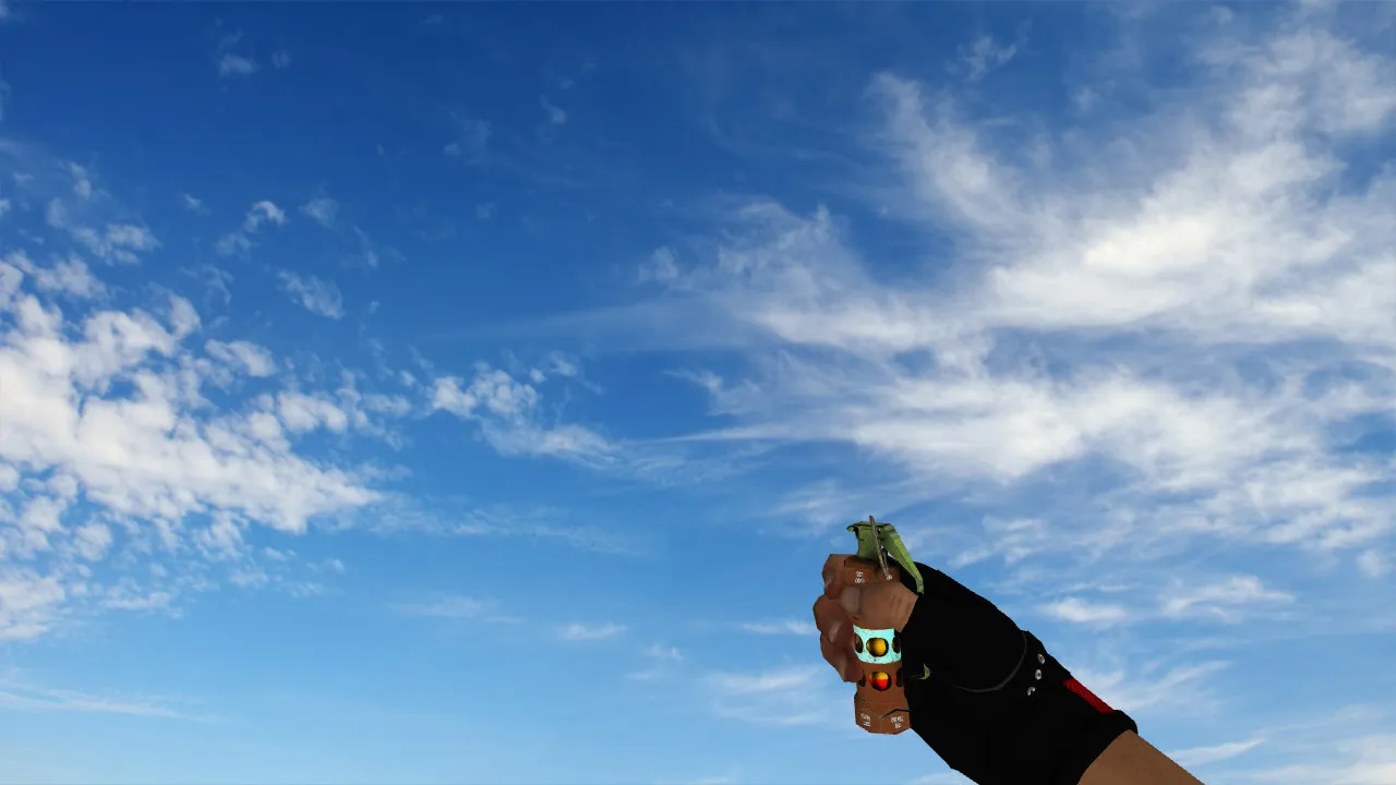 Скриншот  Пак моделей оружия из CS GO для CS 1.6: v_, p_, w_, звуки, анимация осмотра и качество текстур