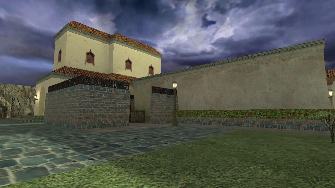 Скриншот  Карта de_isolation для CS 1.6 - Тактика и оптимизация