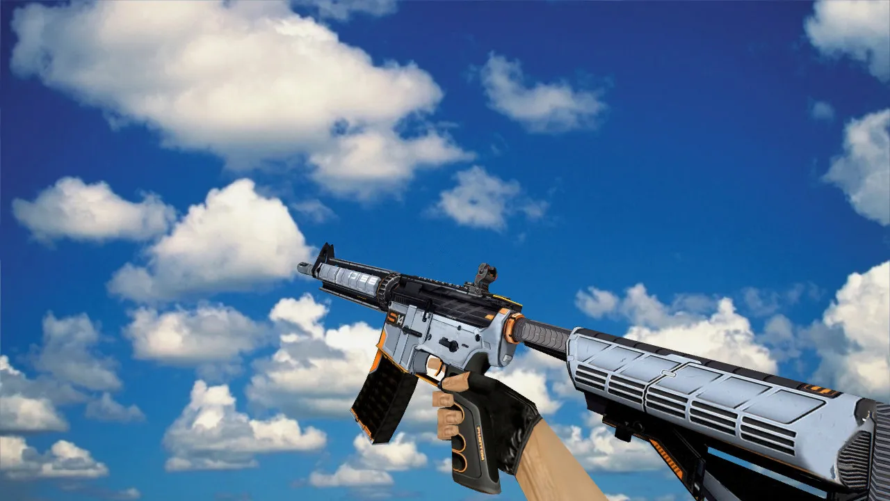 Скриншот Модель M4A4 «Фантом» v_ p_ w_ для CS 1.6: звуки, анимация осмотра, текстуры и настройка