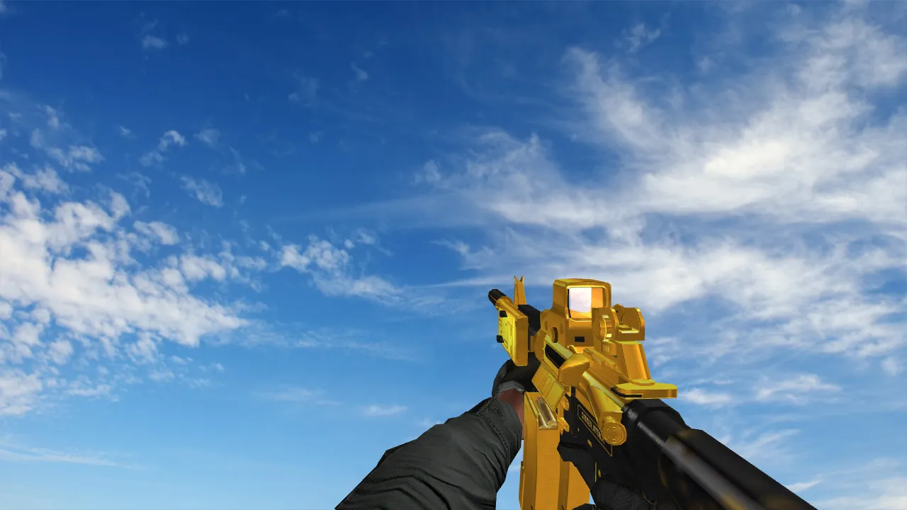 Скриншот Пак моделей оружия Sudden Attack Pack для CS 1.6: v_, p_, w_ модели, звуки, анимация осмотра, текстуры и настройка