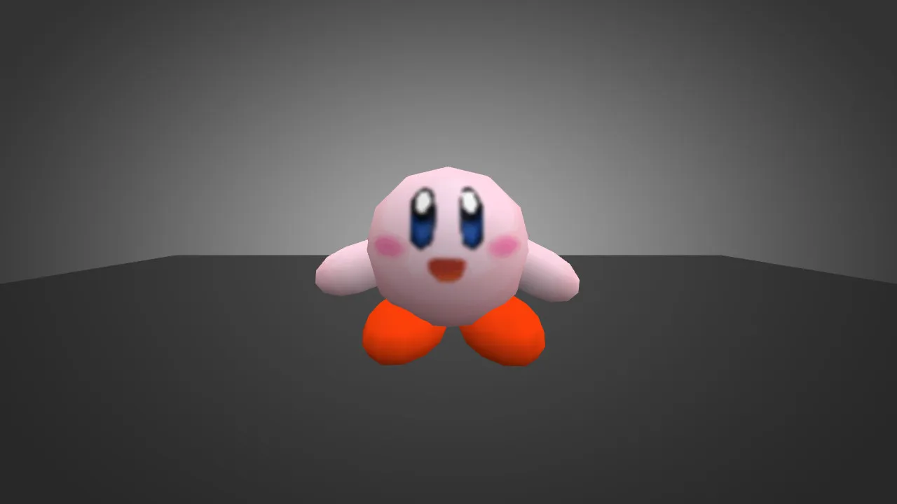 Скриншот Модель «Kirby» для CS 1.6 - Уникальный скин для игры