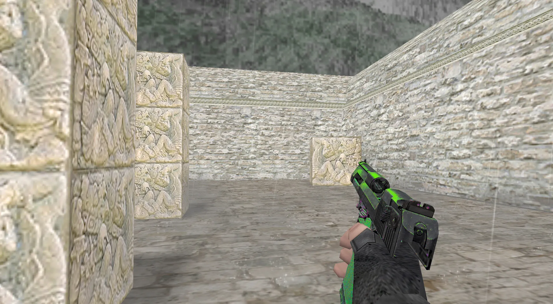 Скриншот Модель «Deagle Кислотный выстрел» для CS 1.6: уникальный скин