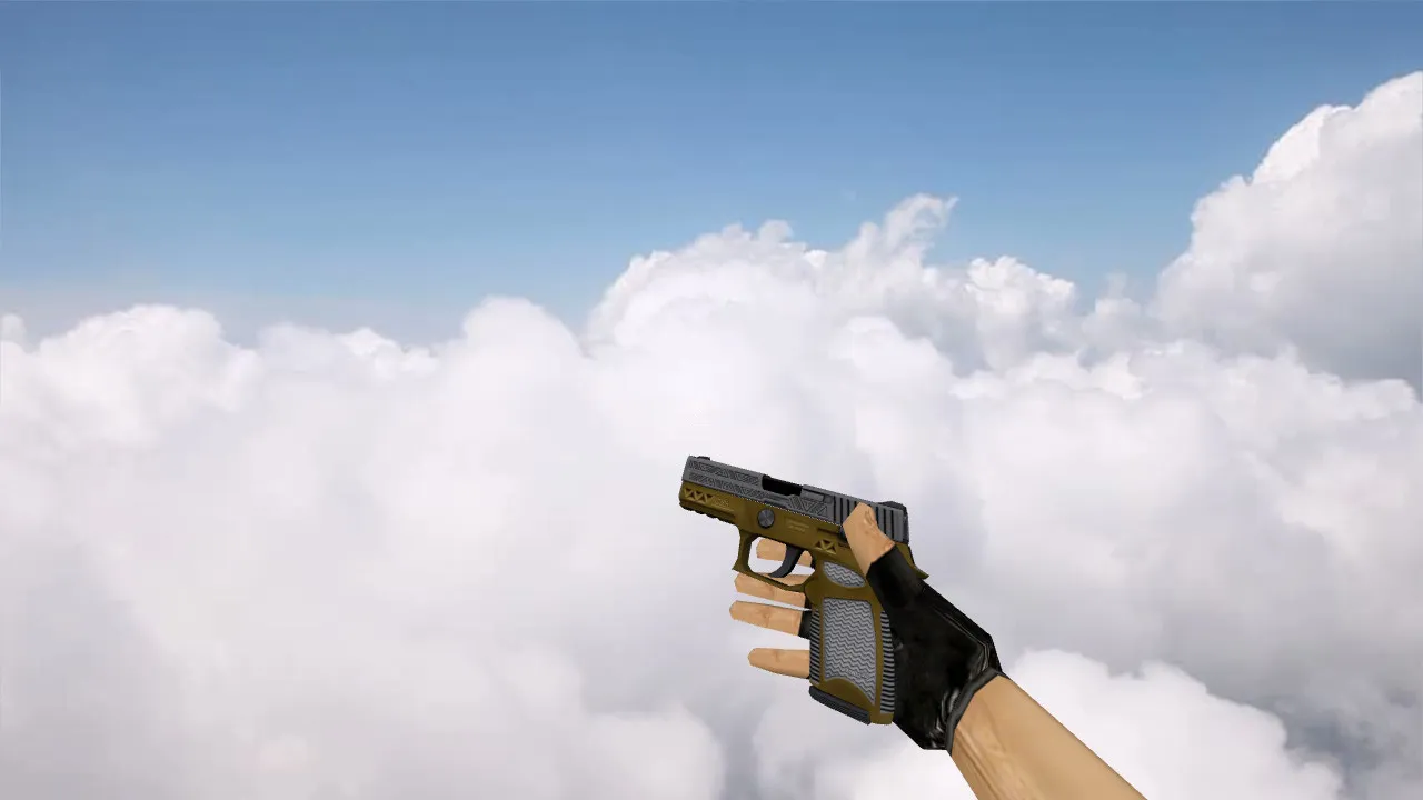 Скриншот  Модель P250 Tread для CS 1.6 - Уникальный стиль в игре