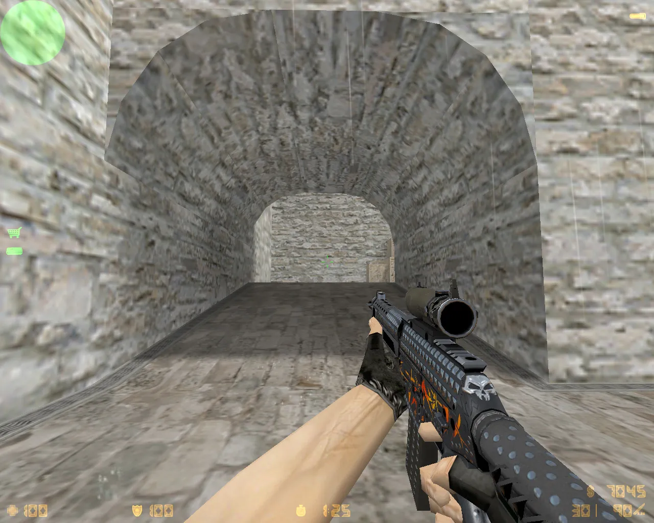 Скриншот SG 553 | Тяжёлый метал (Heavy Metal) для CS 1.6