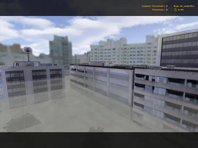 Скриншот  Карта de_underfire для CS 1.6 – тактические возможности и баланс