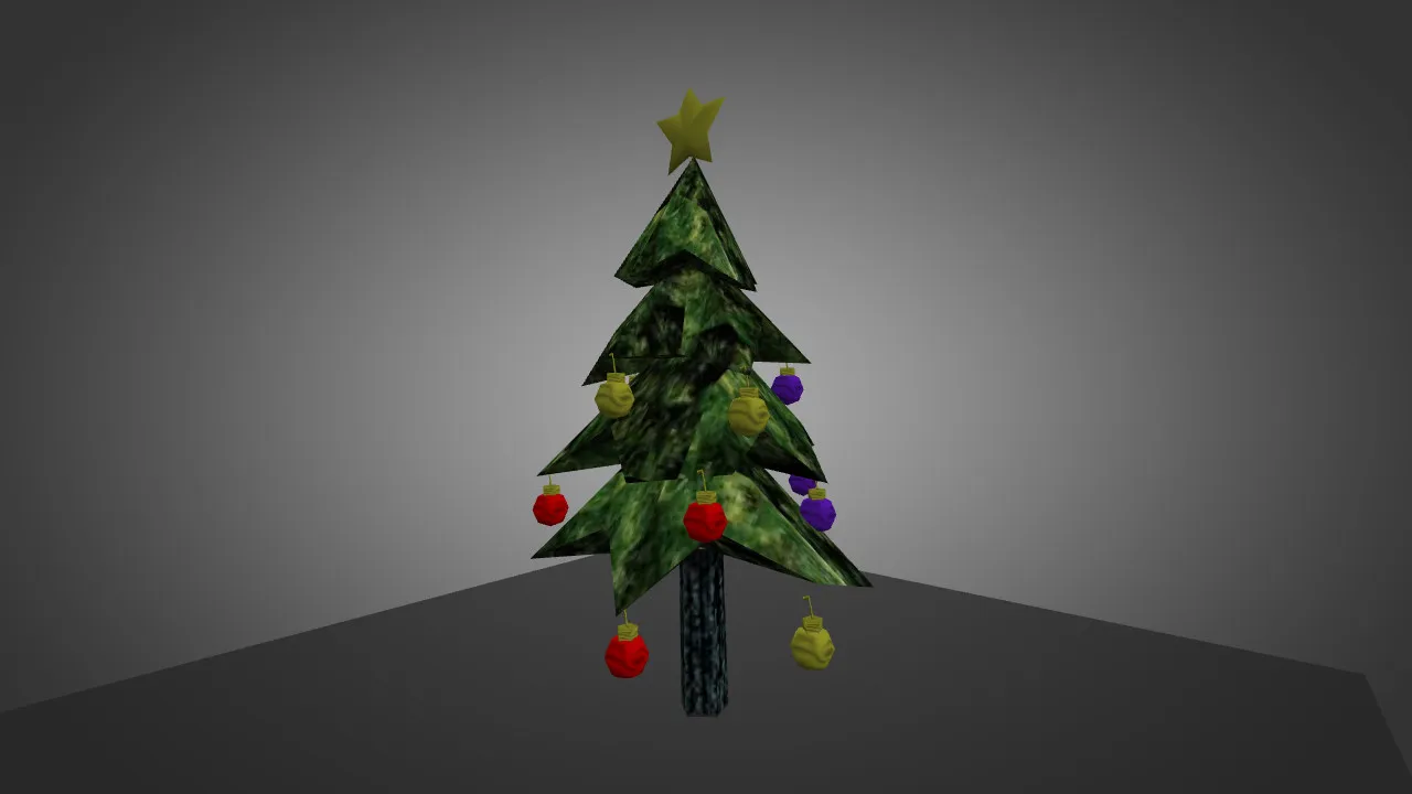 Скриншот Модель «Christmas Tree for Chicken» для CS 1.6 - Праздничный скин
