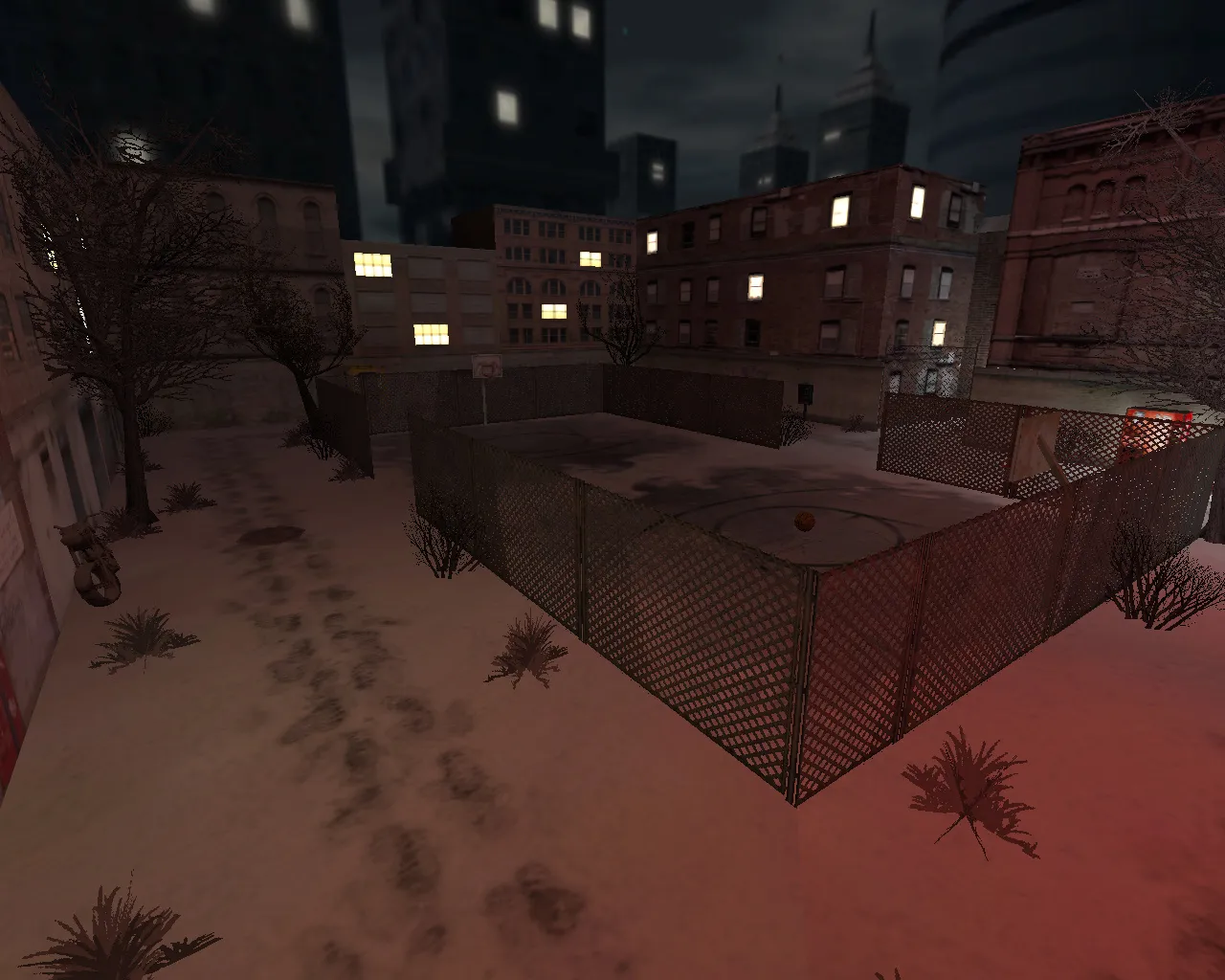 Скриншот  Карта de_smalltown для Counter-Strike 1.6: тактический обзор и характеристики