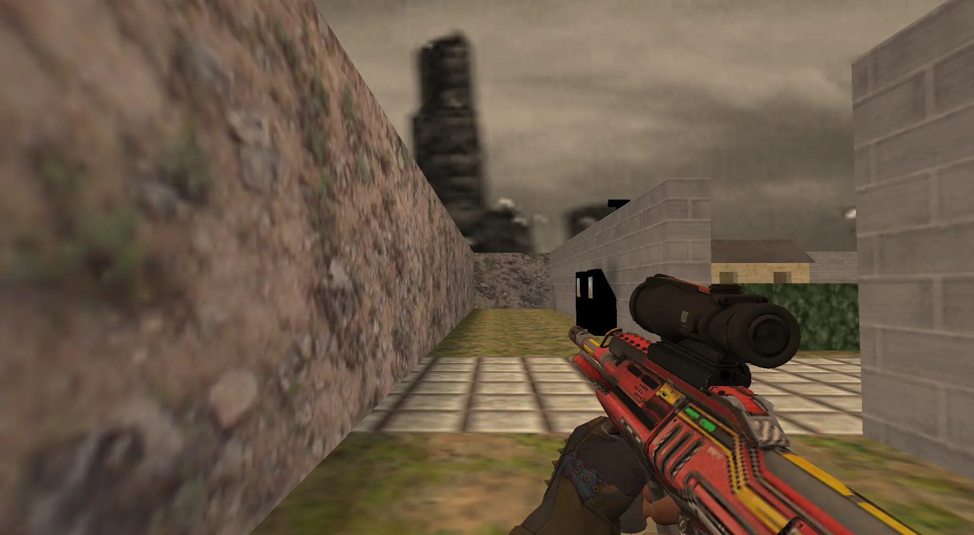 Скриншот  Пак моделей оружия Hydra Gloves | Case Hardened Pack для CS 1.6: v_, p_, w_ модели, анимация осмотра, звуки и текстуры