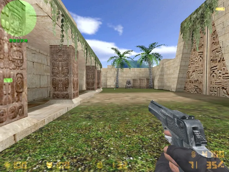 Скриншот Карта «de_losttemple» для CS 1.6