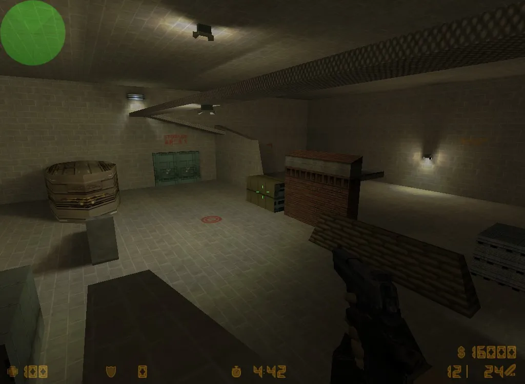 Скриншот  Карта de_cover для CS 1.6: тактика за CT/T, точки, .nav для ботов и оптимизация wpoly/epoly