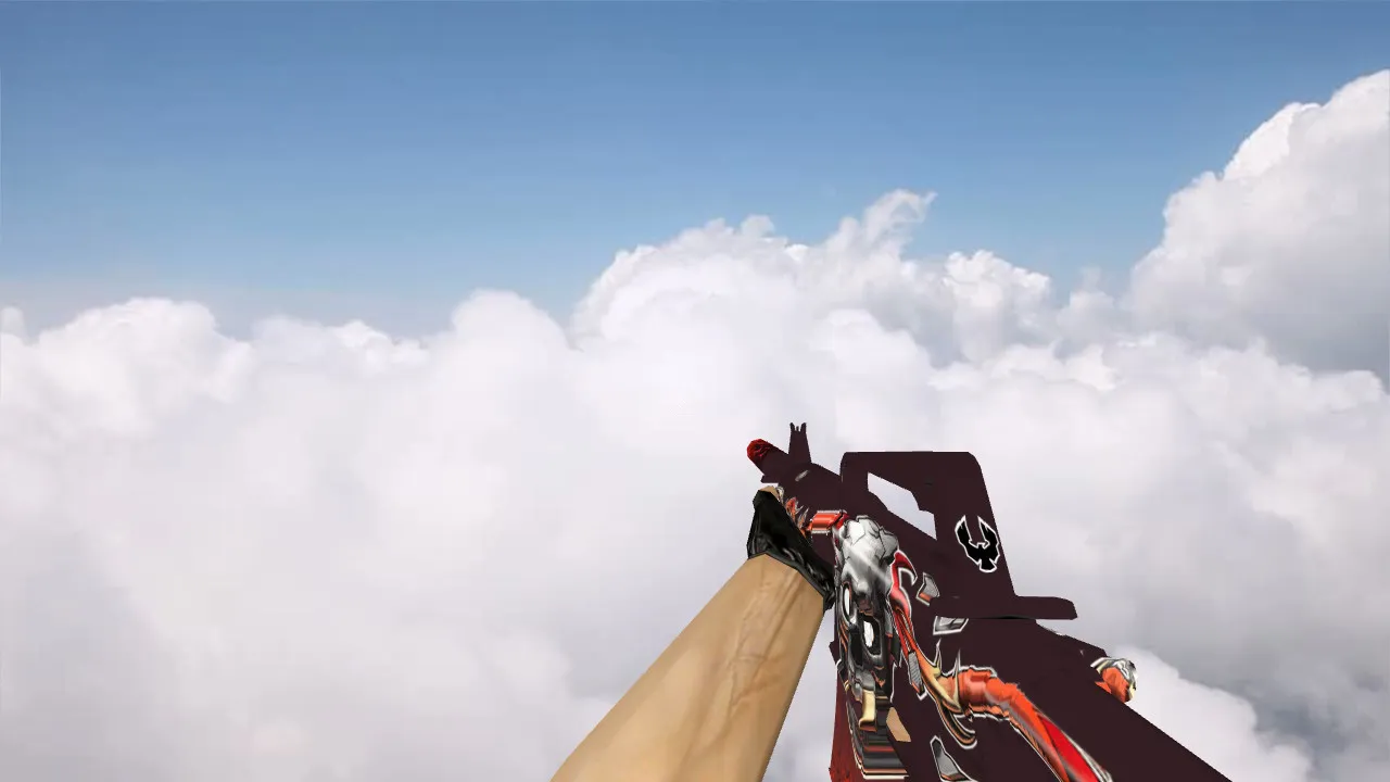 Скриншот Модель M4A1 «Подтвержденное убийство» v_ p_ w_ для CS 1.6: звуки, анимация осмотра, текстуры