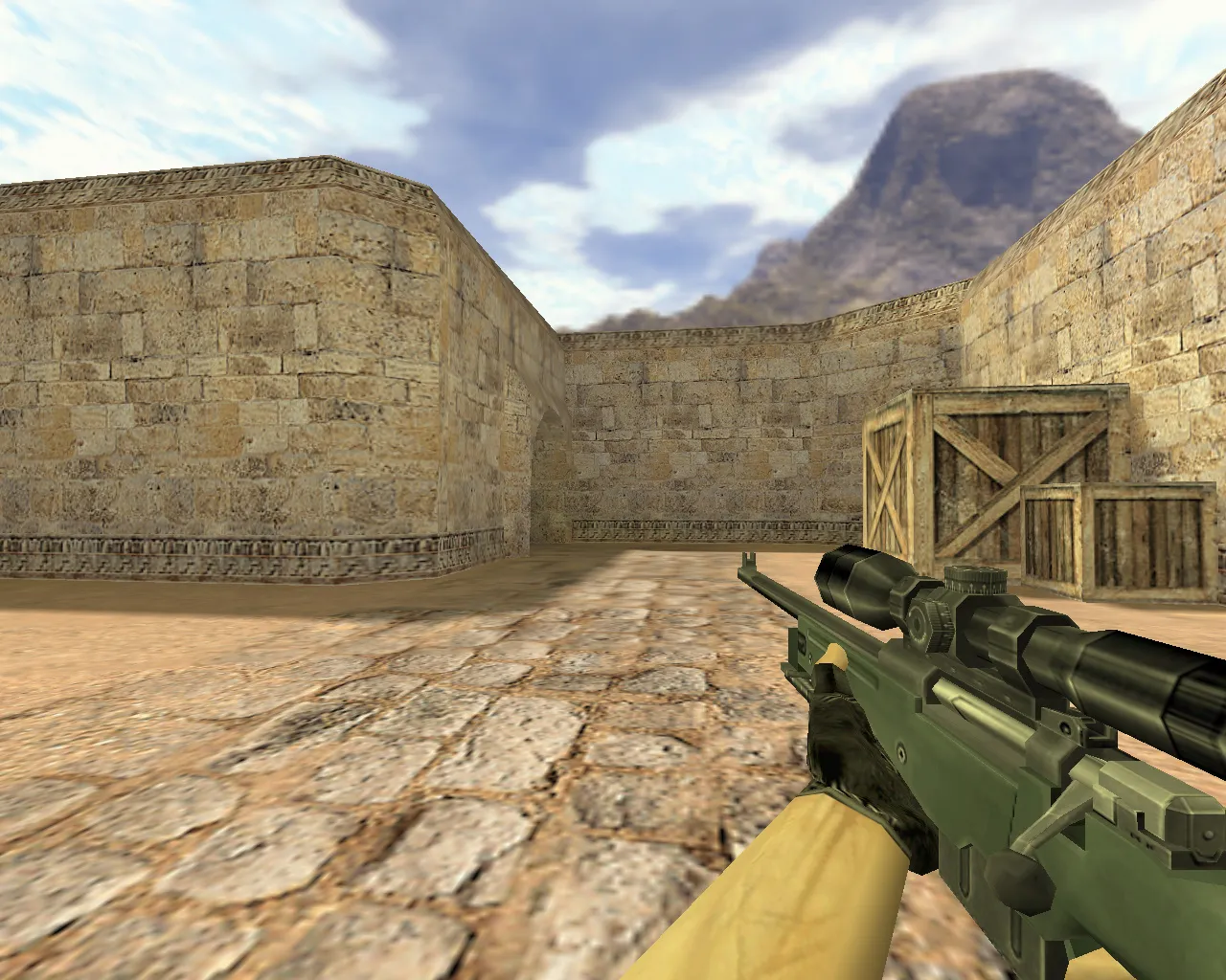 Скриншот HLTV-паки моделей оружия для CS 1.6: v_, p_, w_ модели, звуки, анимация осмотра и текстуры