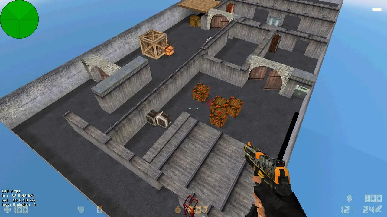 Скриншот Карта de_vlad для CS 1.6 - Тактические особенности и советы