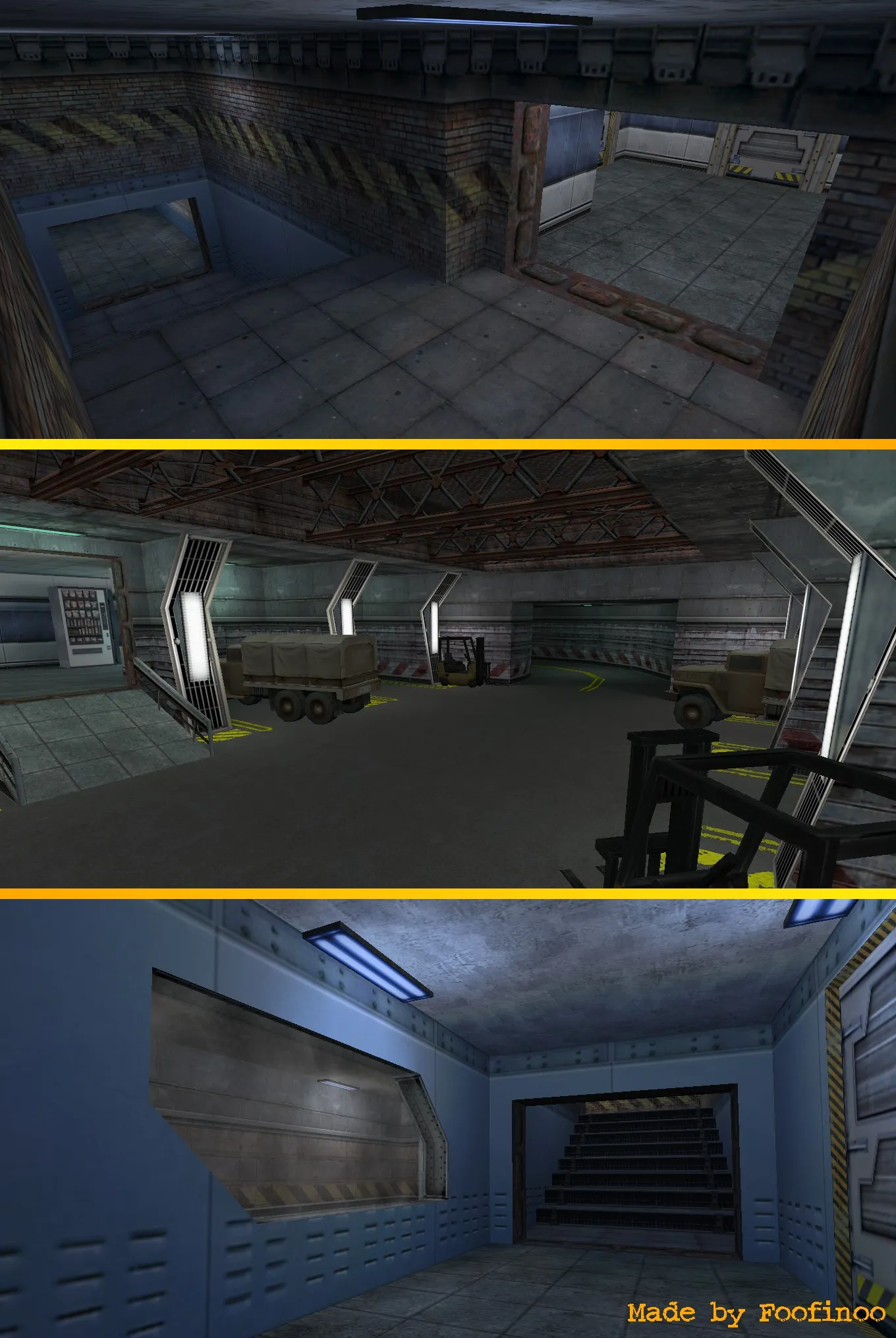 Скриншот  Карта de_mars_facility для CS 1.6 - Тактические возможности и баланс