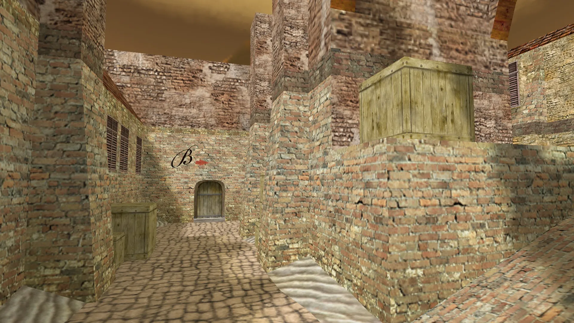 Скриншот  de_clan3_heat — DE карта для CS 1.6: точки, маршруты, .nav, баланс сторон и оптимизация