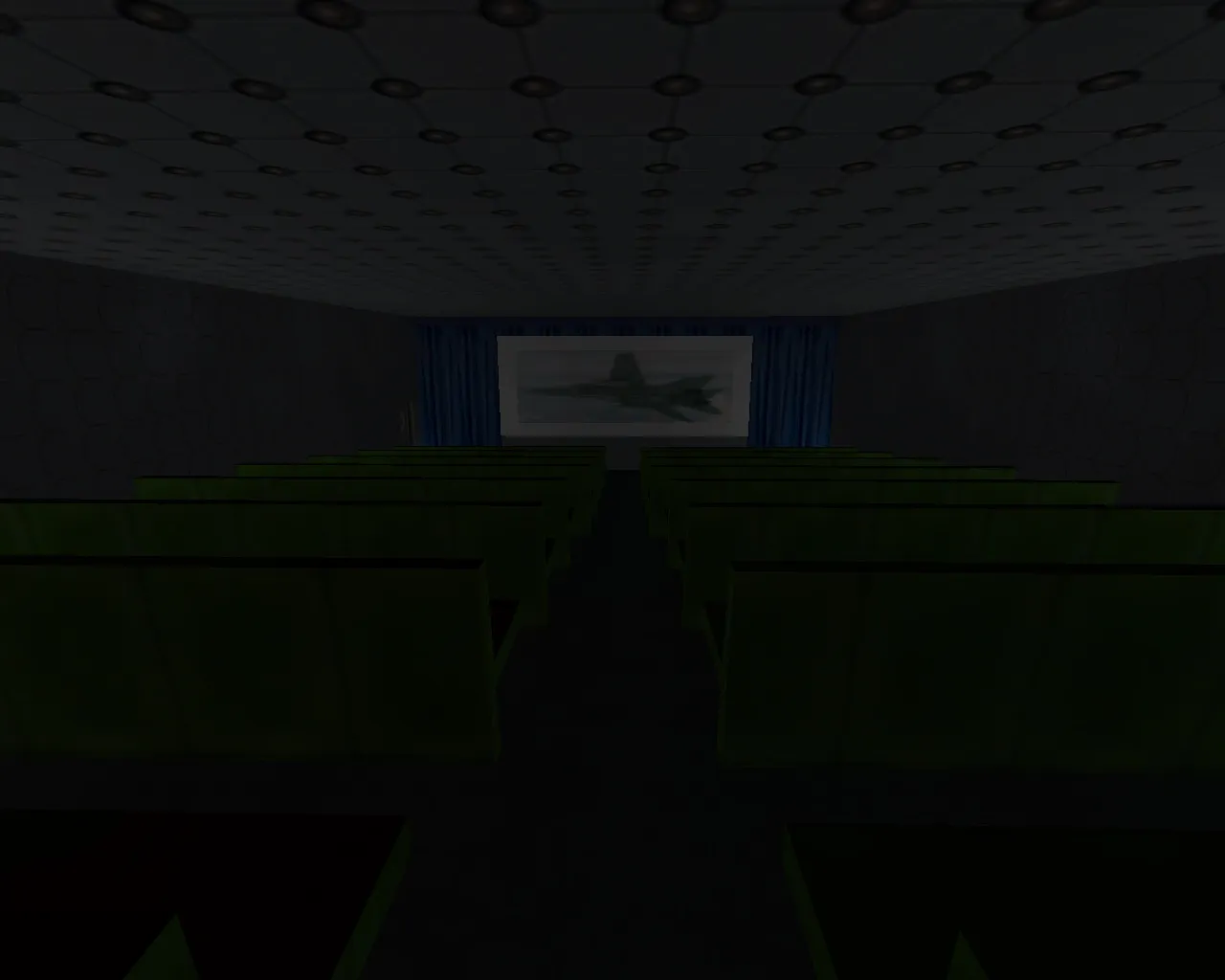 Скриншот  Карта cs_cinema для CS 1.6: планировка, точки, баланс сторон и запуск без лагов