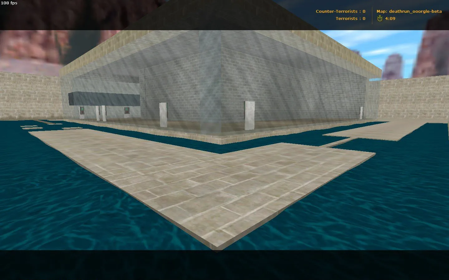 Скриншот  deathrun_ooorgle-beta для CS 1.6: точки, ловушки, .nav для ботов и оптимизация карты